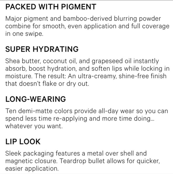 Deuces | Hydrating Matte Lip Color | Milk Makeup | Brand New in Box | Authentic - Picture 3 of 13